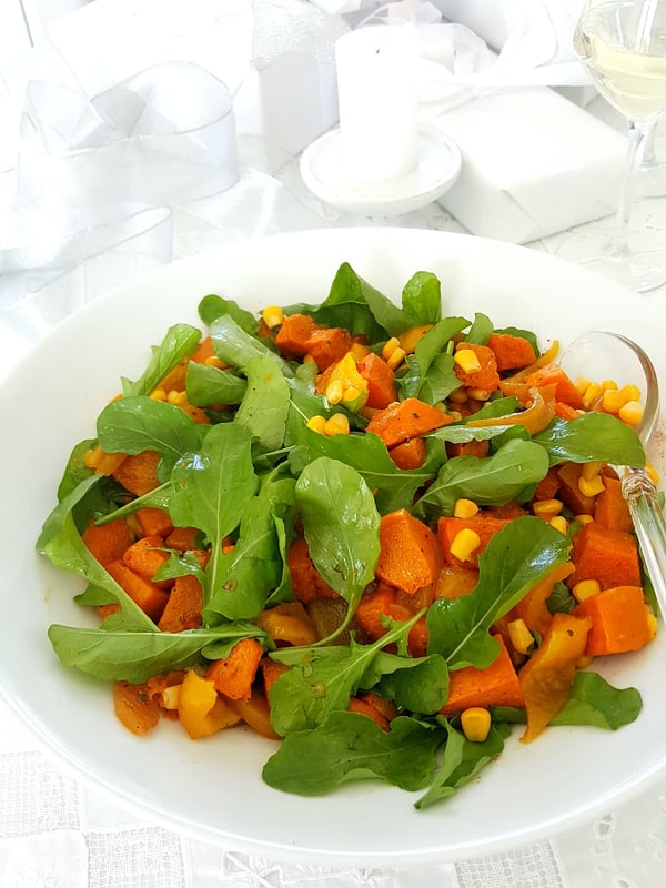 Tumble of Roasted Pumpkin