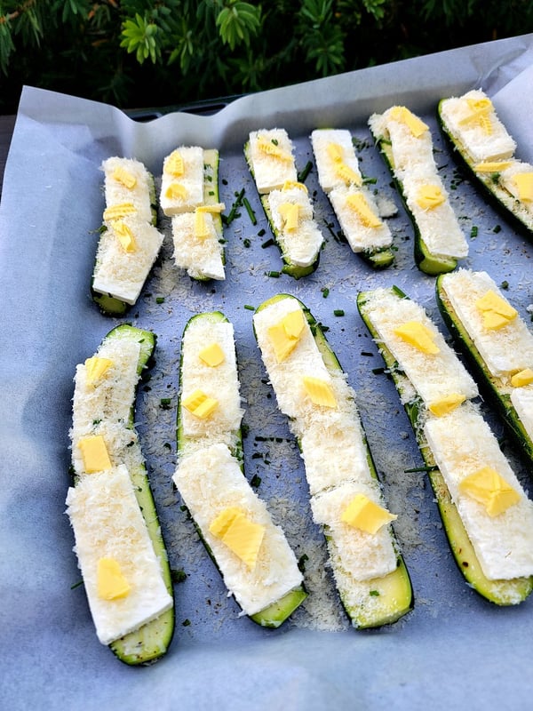 Baked Zucchini with Feta