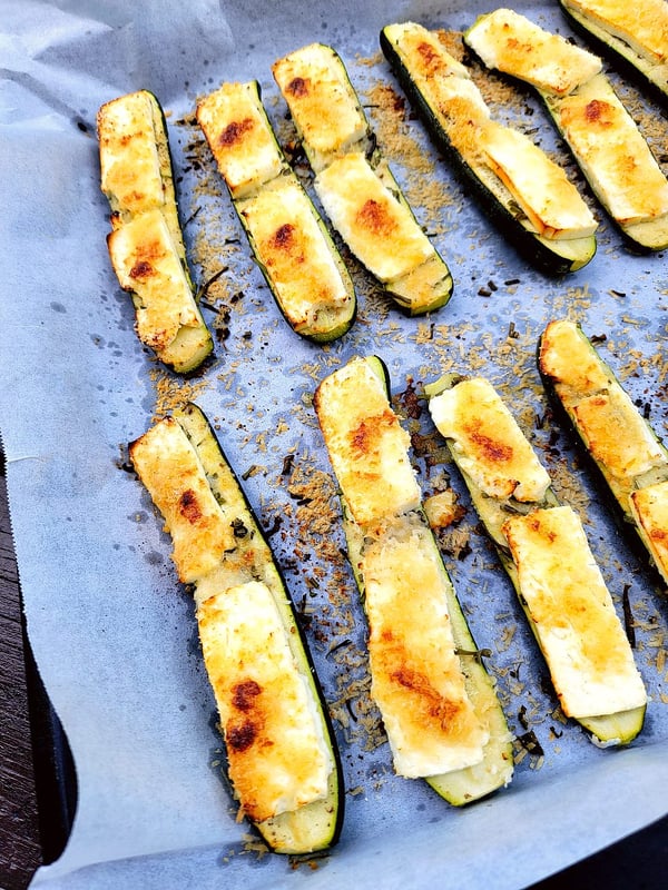 Baked Zucchini with Feta