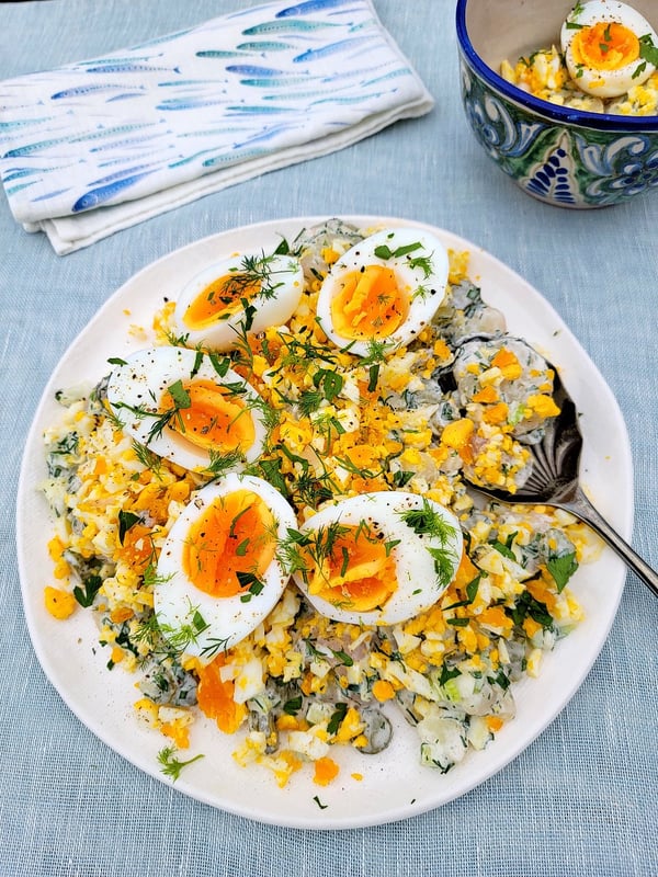 Potato, Celery & Egg Mayo Salad