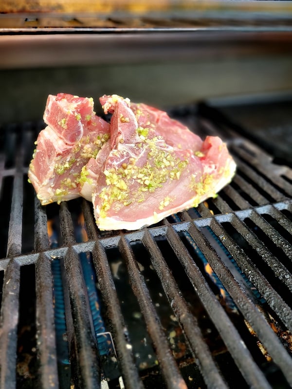 Summer Grilled Pork Chops