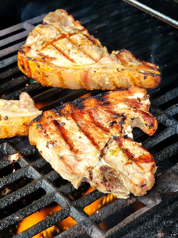 The trick to good-tasting chops – don’t overcook them.