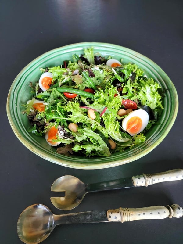 Autumn Salad with Green Beans
