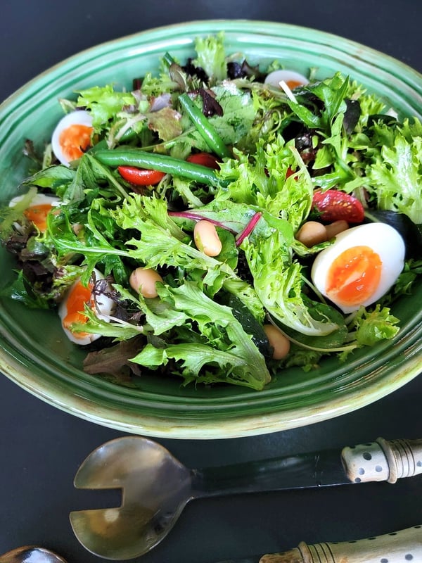 Autumn Salad with Green Beans