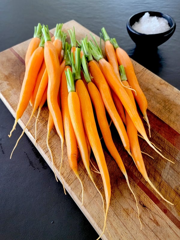 Fried Baby Carrots with Cumin Seed
