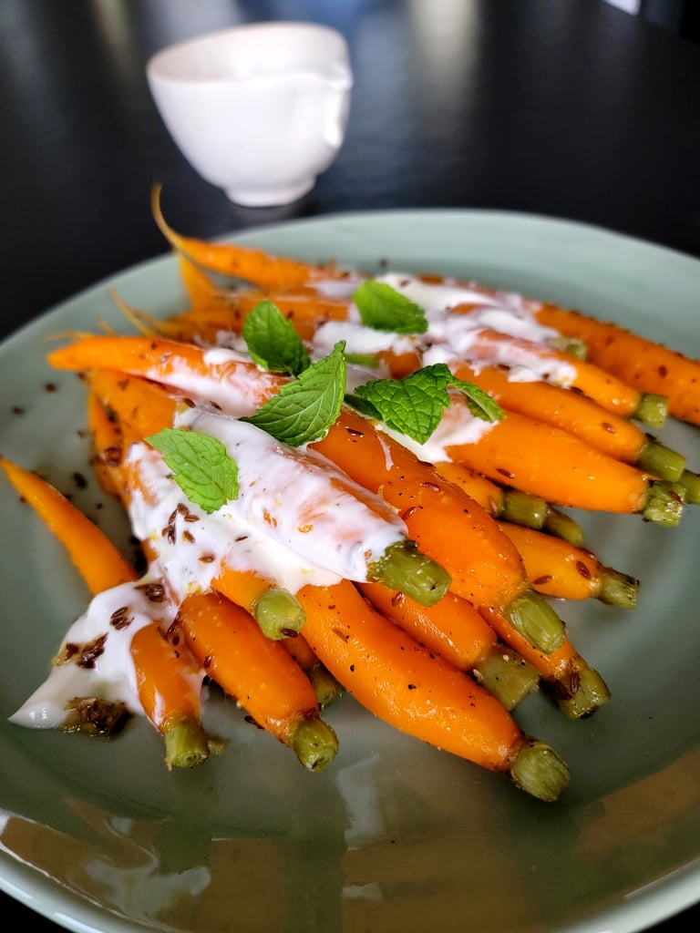 Fried Baby Carrots with Cumin Seed