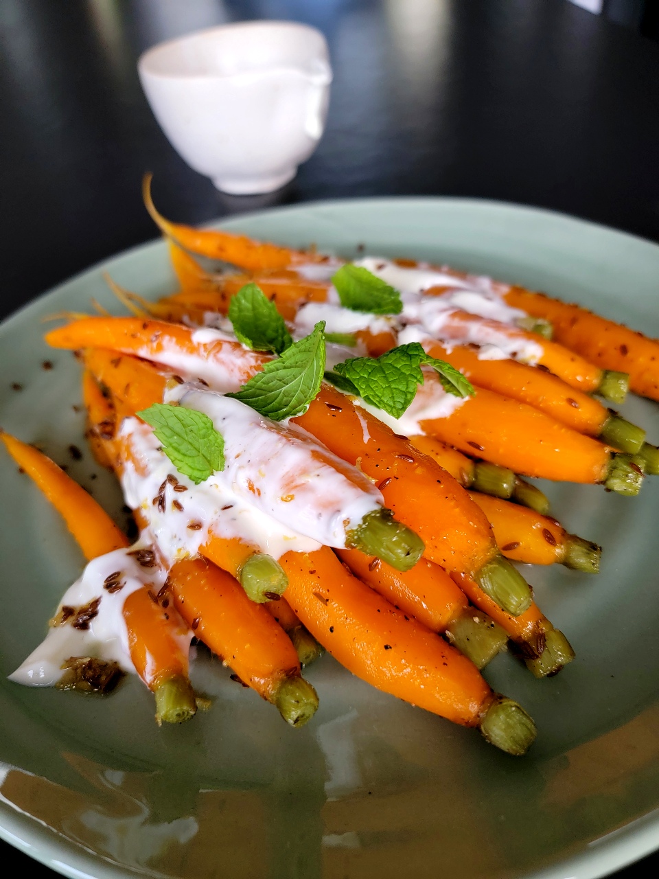 Fried Baby Carrots with Cumin Seed