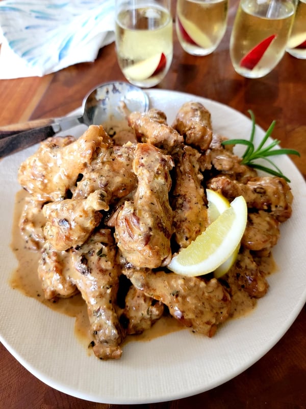 Isanna's Chicken with Lemon & Cream