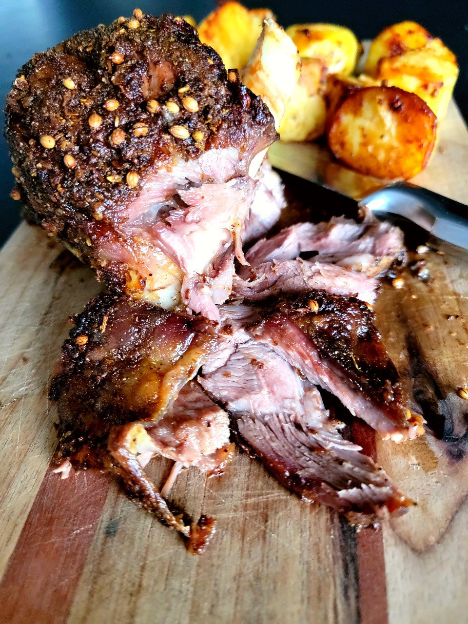Spiced Roasted Shoulder of Lamb