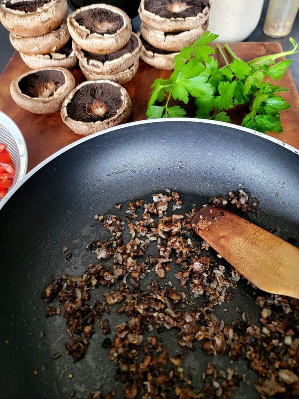 Baked Ricotta Mushrooms