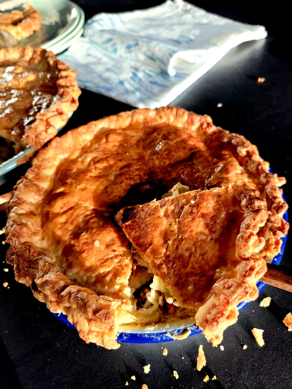 Chicken & Leek Pies