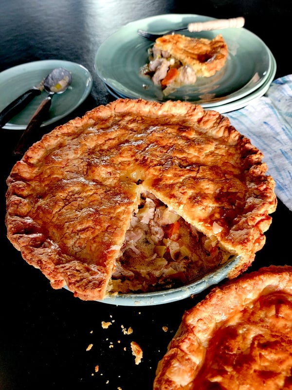 Chicken & Leek Pie