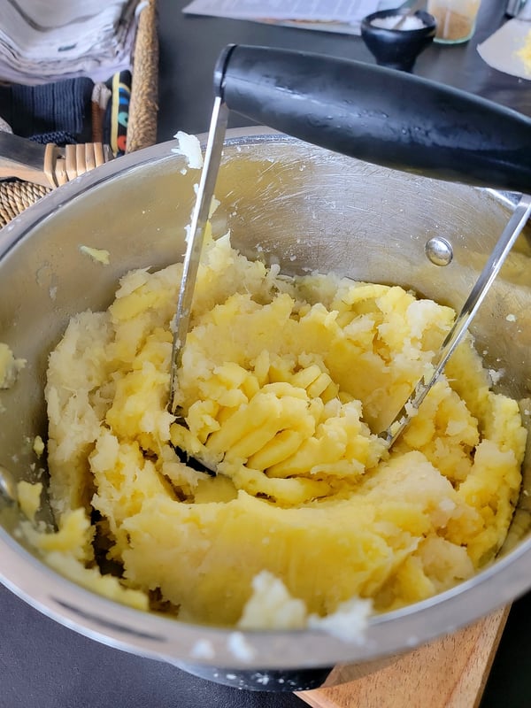 Potato and parsnip mash