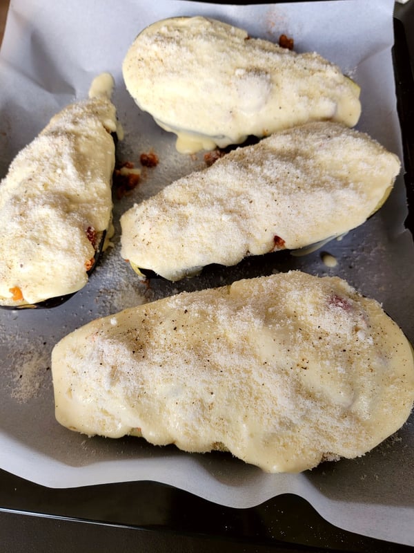 Greek Stuffed Eggplants