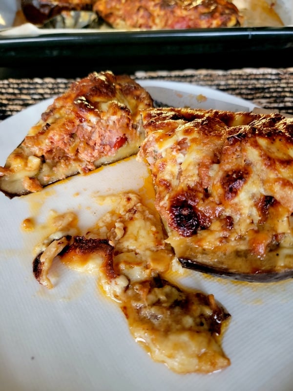 Greek Stuffed Eggplants