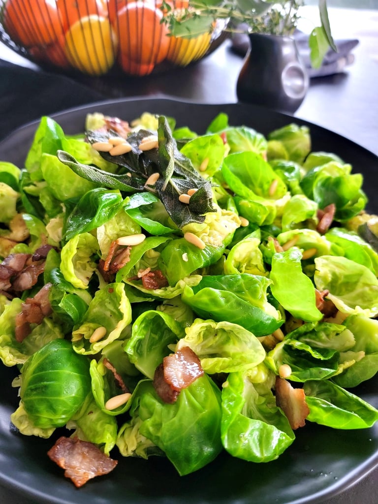 Brussels Sprouts with Pine Nuts & Sage