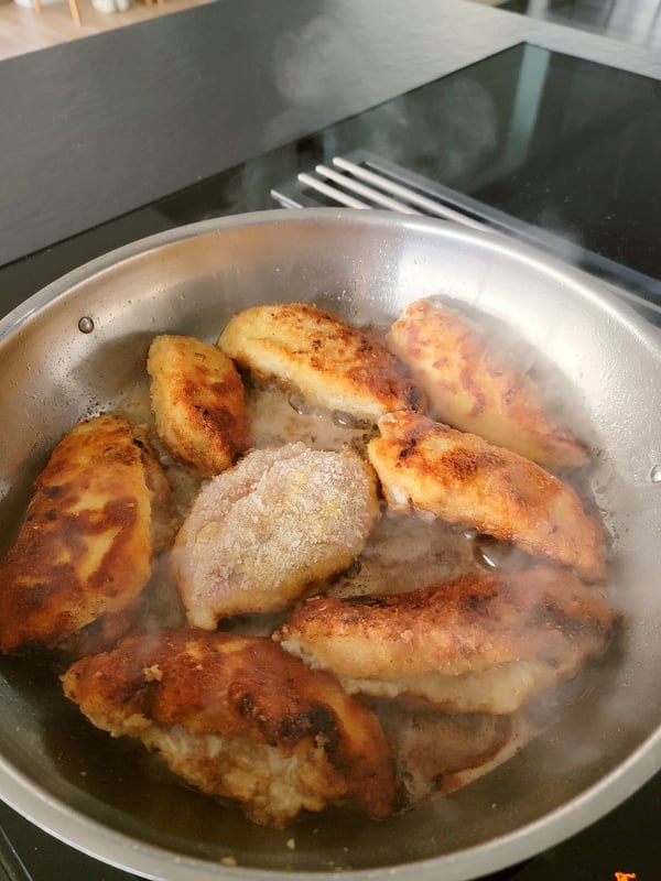 Pan-fried Chicken Breasts with Lemon Pickle