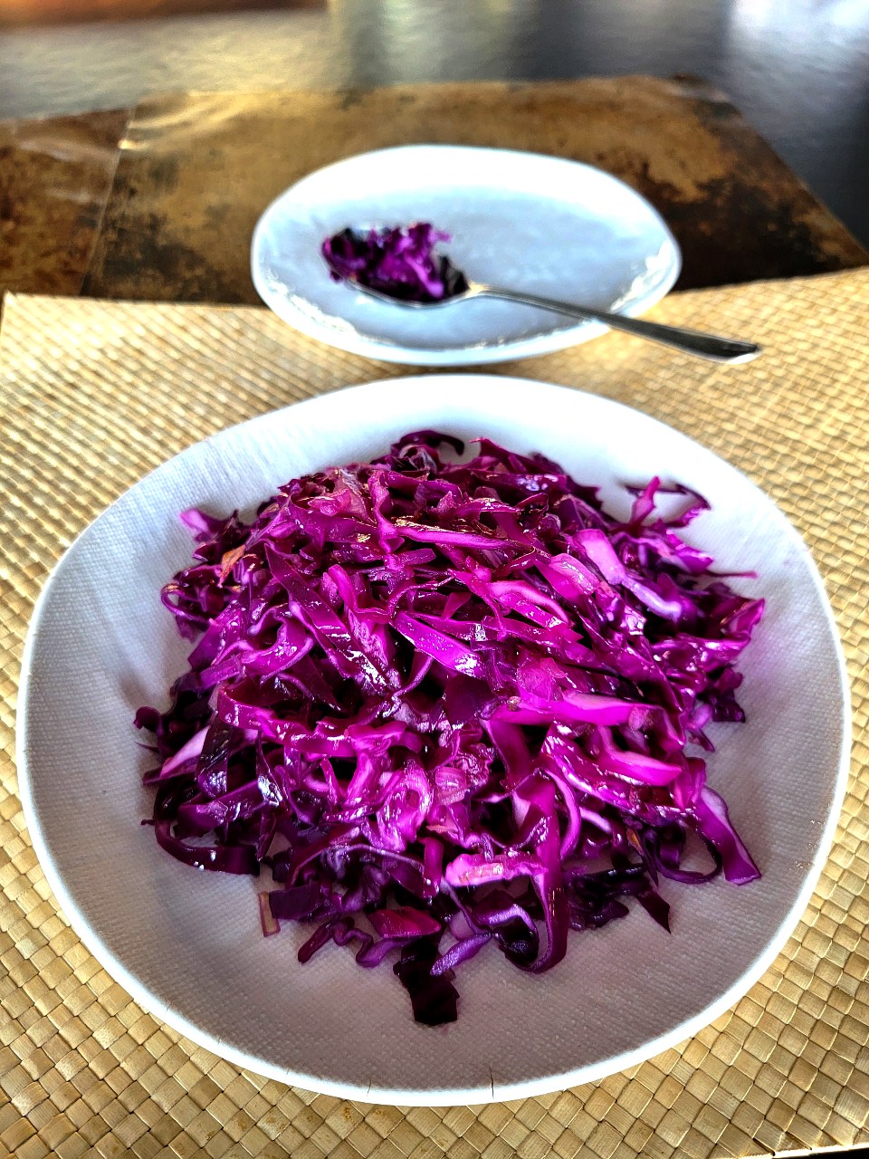 Red Cabbage with Ginger