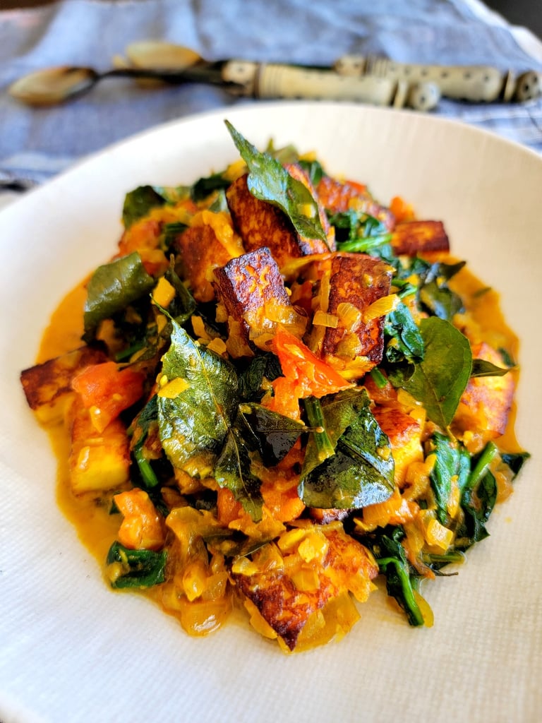 Spinach with Paneer