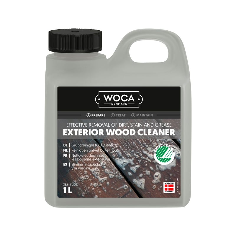 WOCA exterior wood cleaner