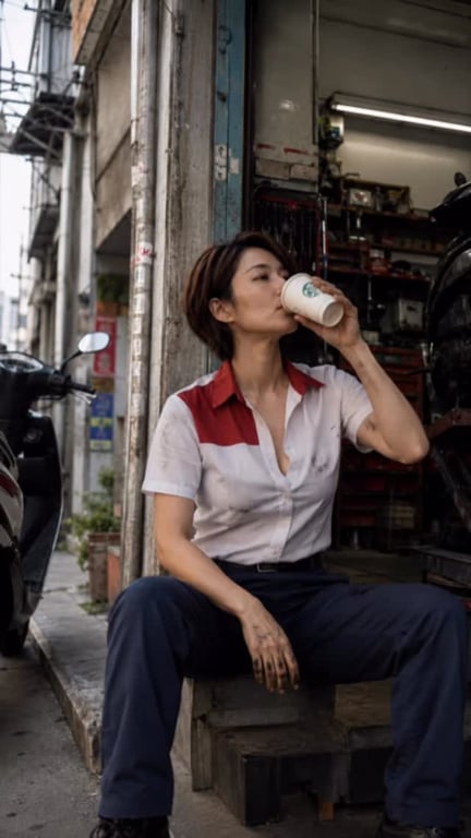 為什麼修機車大家都推小玲姐