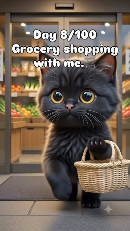 Tanji the black cat