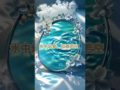 💫《水鏡》— 晴空飛雪原創詩篇動畫 「冷雨落下，沖散微塵；凝水成鏡，照映繁華。」