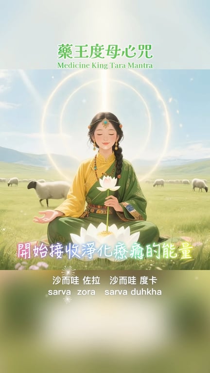 每一個音節，都是療癒的種子， 在空氣中綻放，於心田中生長。