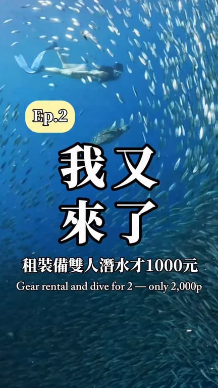 分享菲律賓墨寶當地潛店，獲得8.8萬次觀看