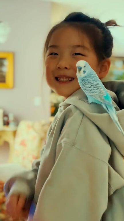 兒童和動物日常攝影