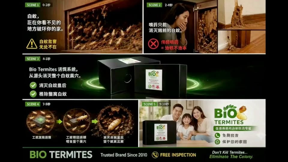消灭白蚁广告视频
