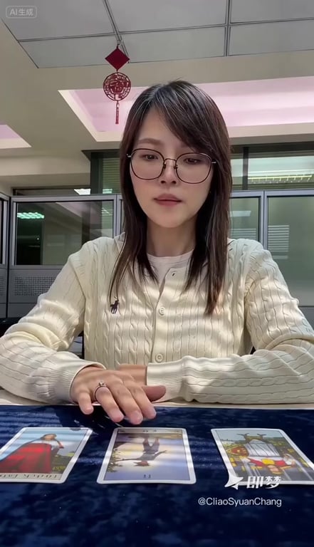 我學習了塔羅牌當一個塔羅牌師