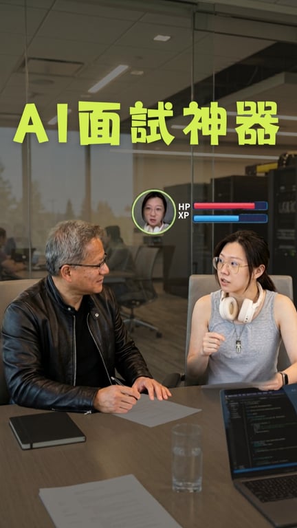 業配作品-AI面試神器-https://slayjobs.com/