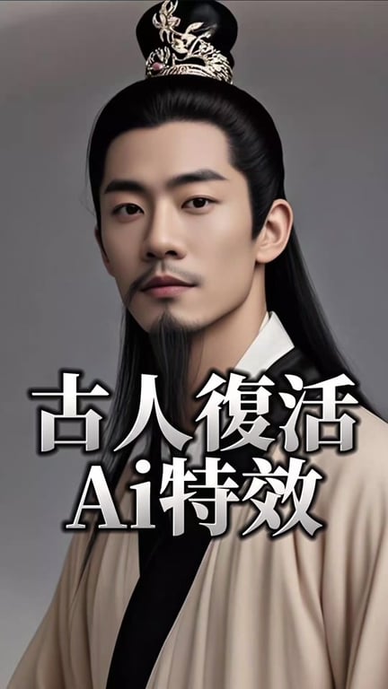 最近這種Ai古人復活 回答我 look in my eyes 的Ai特效短影音超火 這種影片不只吸睛 還能快速建立你的品牌形象 成為你的形象代言人