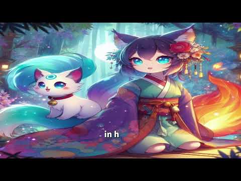 魔法森林裡一隻名叫露露的魔法貓咪。露露擁有一雙會發光的藍色眼睛和一條會變色的尾巴。她遇到了調皮的小火焰精靈菲菲，並且展開了一段奇妙的冒險旅程。