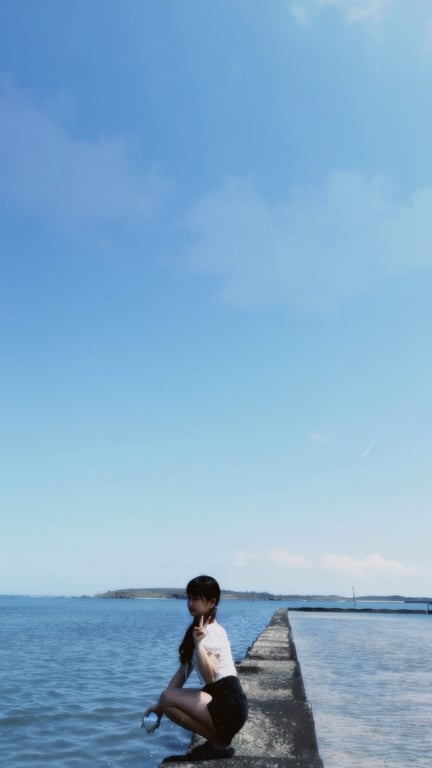 用鏡子紀錄旅遊