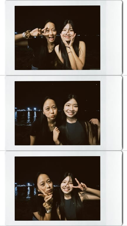 Dancing with friend