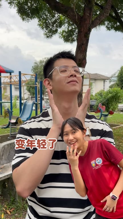 Met a weird uncle while jogging