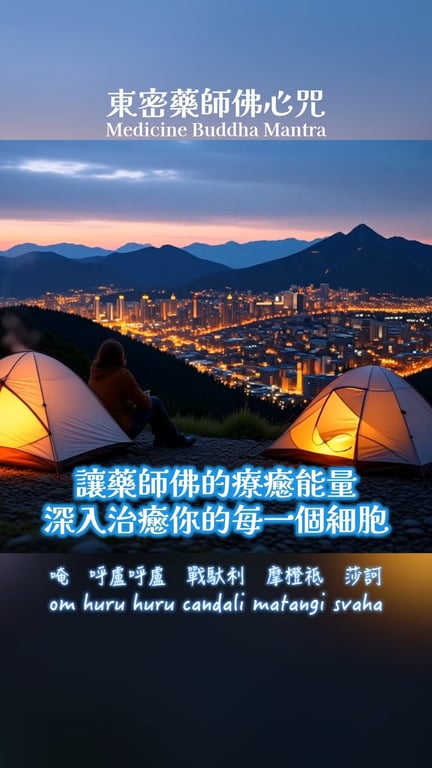 療癒甘露， 讓每一顆心在城市喧囂後回歸寧靜與希望。