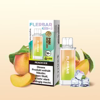 Flerbar Pod - Peach Ice (2er Pack)