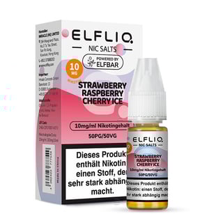 ELFLIQ - Strawberry Raspberry Cherry Ice 10mg/ml