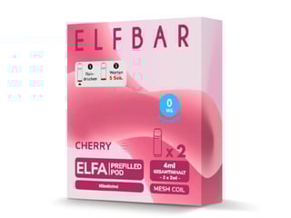 ELFA - Cherry (2er Pack) Nikotinfrei