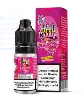 Bad Candy - Raspberry Rage 10mg/ml Nikotinsalz