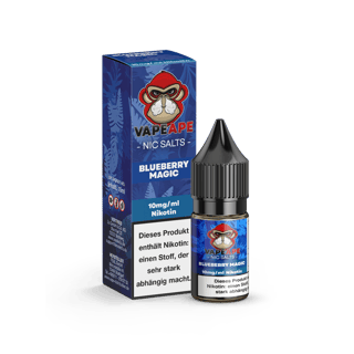 VapeApe Liquid 10ml - Blueberry Magic 10mg/ml