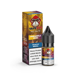 VapeApe Liquid - Pineapple Acai 10mg/ml