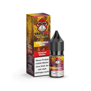 VapeApe Liquid 10ml - Pineapple Acai 20mg/ml