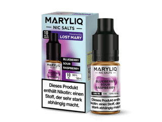 MARYLIQ - Blueberry Sour Raspberry - 10mg/ml Nikotinsalz