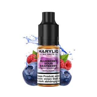 MARYLIQ - Blueberry Sour Raspberry - 10mg/ml Nikotinsalz