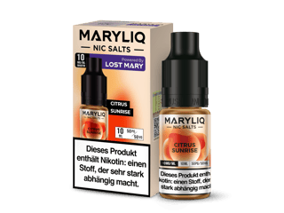 MARYLIQ - Citrus Sunrise - 10mg/ml Nikotinsalz