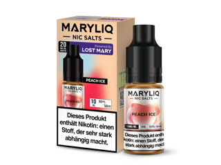 MARYLIQ - Peach Ice - 20mg/ml Nikotinsalz